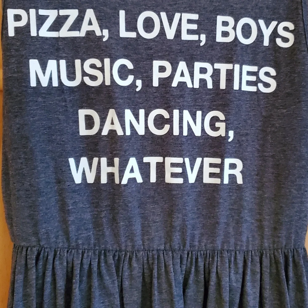 Forever 21 Fun Graphic Sleeveless Dress - Picture 3 of 3